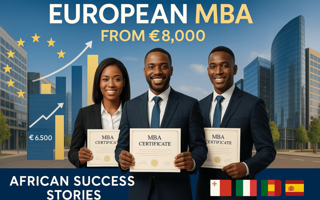 Business Studies in Europe: MBA and Bachelor from €6,500/year